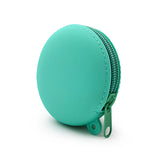 Small Purse Silica gel Handbags For Women Round Shape Mini Luxury Designer Female Messenger Coin Purse