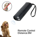 Dog Repeller Anti Barking Stop Bark Training Device Outdoor LED Ultrasonic Dog Training Repellents with Flash Light