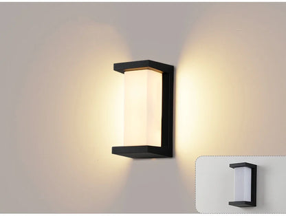 Led Outdoor Wall Light Waterproof IP65 Motion Sensor Led Outdoor Lighting Porch Lights Balcony Garden Lights Outdoor Wall Lamp