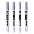 Fine tip permanent Paint Marker Pen DIY Paint Metallic Pen Permanent Gold SILVER Marker Touch Up,School Model Painting