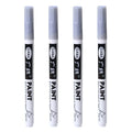 Fine tip permanent Paint Marker Pen DIY Paint Metallic Pen Permanent Gold SILVER Marker Touch Up,School Model Painting