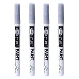 Fine tip permanent Paint Marker Pen DIY Paint Metallic Pen Permanent Gold SILVER Marker Touch Up,School Model Painting
