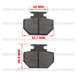USER-X Universal Motorcycle Disc Brake Pad Front Rear Disc Brake Pads Block Shoes Scooter VICTORIA Blade RG125 Honda 145