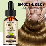 Óleo de Jojoba Orgânico, Óleo Hidratante Puro para Rosto, Cabelo, Pele e Unhas | Óleo Carreador Natural Prensado a Frio e Livre de Hexano
