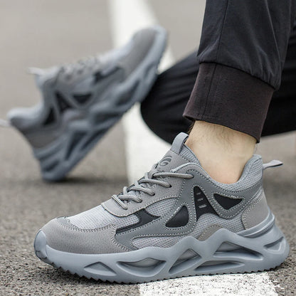 Lightweight Safety Shoes Men Women Work Shoes Steel Toe Cap Working Boots Sneakers Man Women Breathable Shoes Tactical Boots