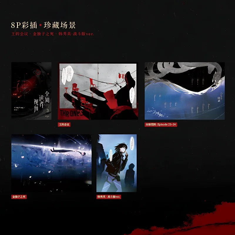 Omniscient Reader’s Viewpoint Vol.3 Manga Novel Book Korean Fantasy Literature Group Portrait Novel SingNsong Fiction Book