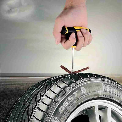 New Car Tire Repair Kit Puncture Plug Tools Tyre Puncture Emergency for Universal Tire Strips Stiring Glue Repair Tool Kit