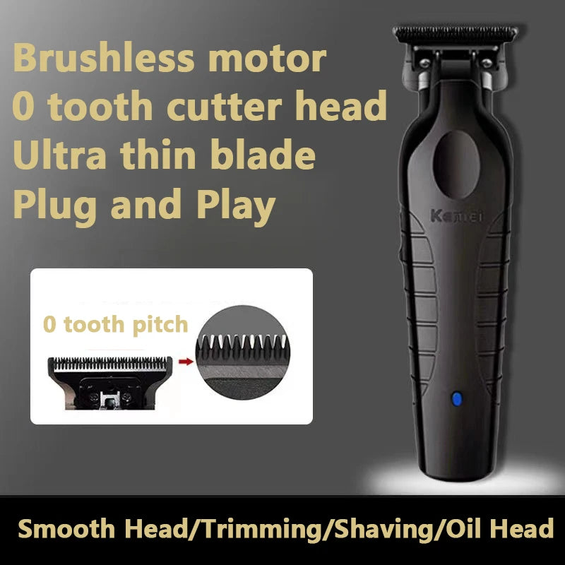 Kemei KM-2299 Professional Hair Clipper 1200mAh Electric Hair Clippers USB Rechargeable Hair Trimmers Hair Cutting Machine