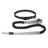 Correa de perro manos libres para pasear, correr y trotar, ajustable, cinturón de cintura, correa de pecho, cuerda de tracción, accesorios para perros