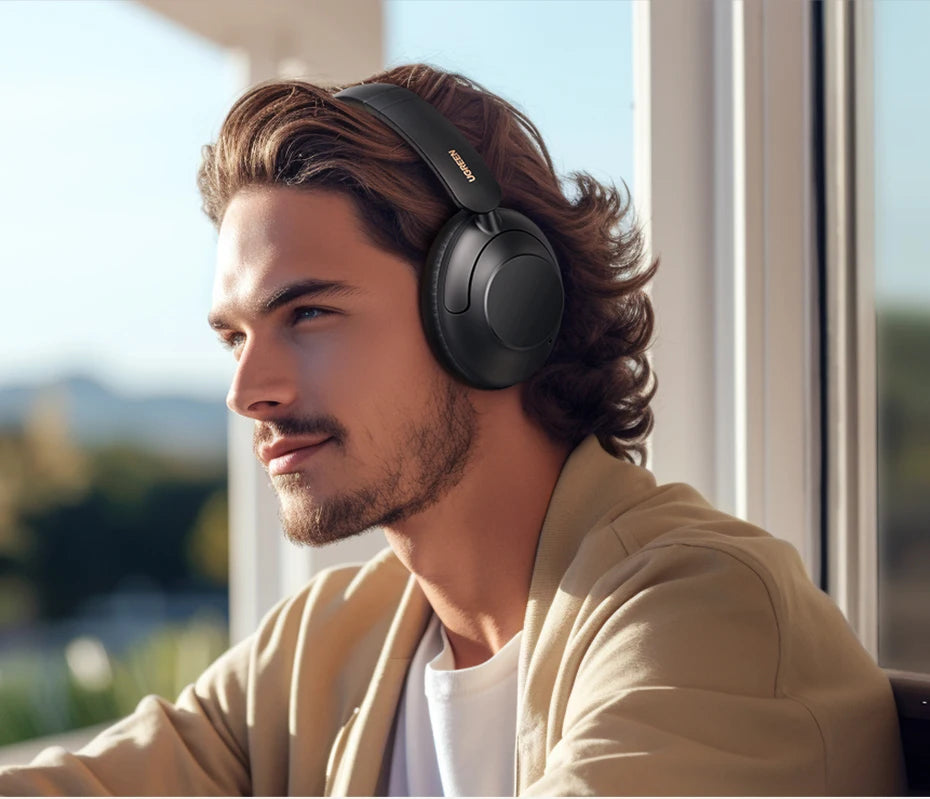 UGREEN HiTune Max5 Hybrid Active Noise Cancelling Earphone Wireless Over Ear Bluetooth Headphones 90H Playtime Hi-Res Audio LDAC