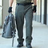 Men's Quick Dry Tactical Pants Water Resistant Outdoor Pants Lightweight Stretch Cargo Hiking Mountain Fishing Camping Pants