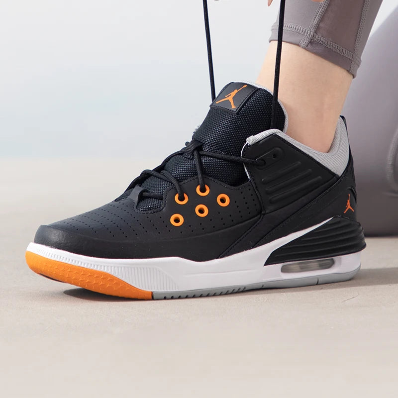Nike basketball shoes women's shoes 2025 new JORDAN MAX AURA 5 cushioned cushioned light casual shoes DZ4352-008