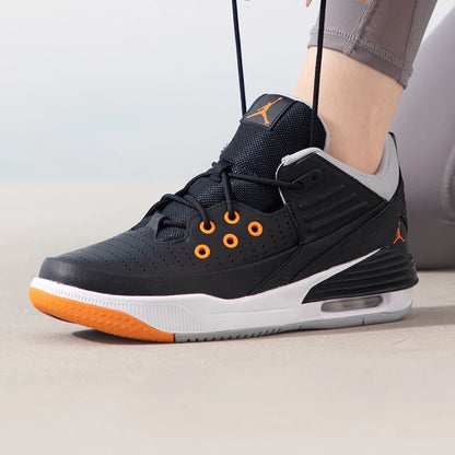 Nike basketball shoes women's shoes 2025 new JORDAN MAX AURA 5 cushioned cushioned light casual shoes DZ4352-008