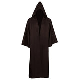 Capa Preta Unissex com Capuz – Estilo Bruxa/Mago – Ideal para Cosplay, Festas, Apresentações e Decoração