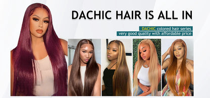 13x6 HD Lace Front Wig Human Hair Wigs 99J Red Burgundy Colored HD Transparent Pre Plucked Lace Frontal Human Hair Wigs Straight