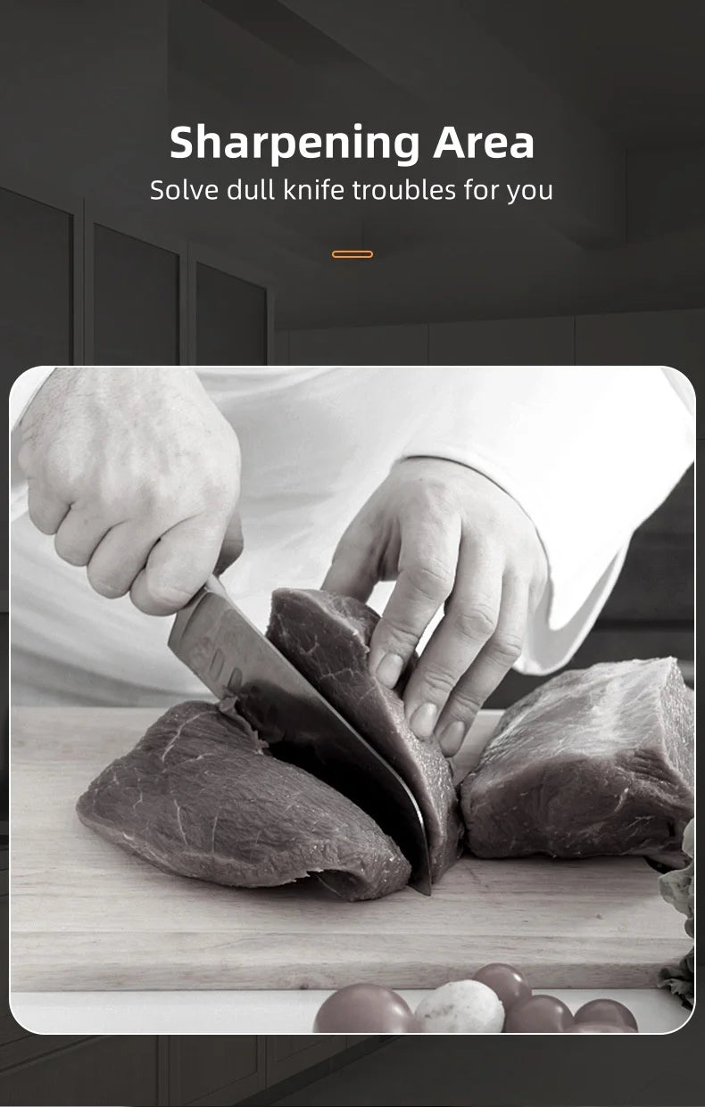 Multifunction Knife Holder Cutting Board Stand Knife Stand Household Holder Knife Desktop Stand Kitchen Tool Utensil Organizer