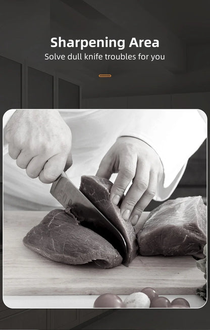 Multifunction Knife Holder Cutting Board Stand Knife Stand Household Holder Knife Desktop Stand Kitchen Tool Utensil Organizer