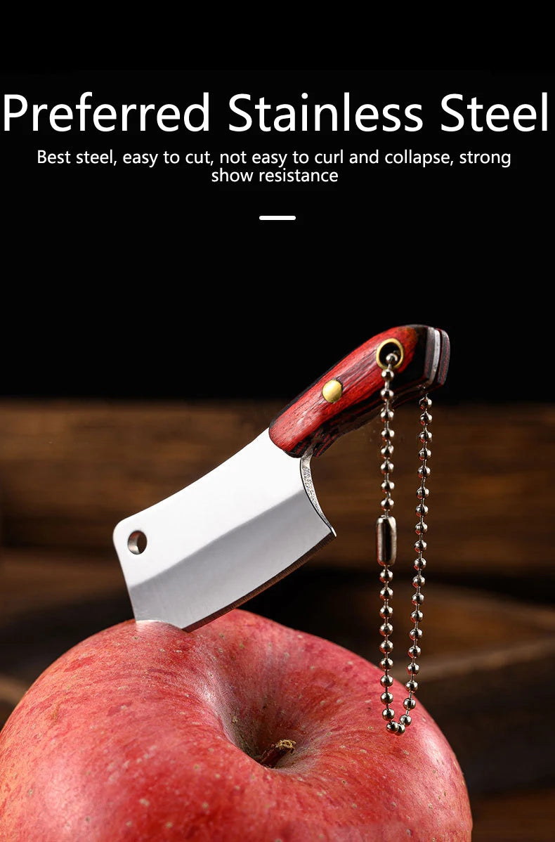 Mini cuchillo portátil Demolition Express, cuchillo de colección, llavero, adorno fuera de la caja, apertura de tapa de botella de cuchillo portátil
