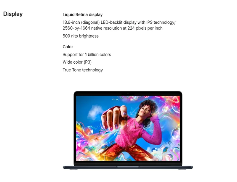 2022 MacBook Air M2 13Inch 8-core CPU 10-core GPU 256G/512G/1TB SSD 16G/24G/36G RAM.