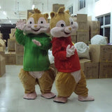 New MINISO Disney Alvin And The Chipmunks Tamias Mascot Costume Advertising ceremony Fancy Dress Party Animal carnival perform