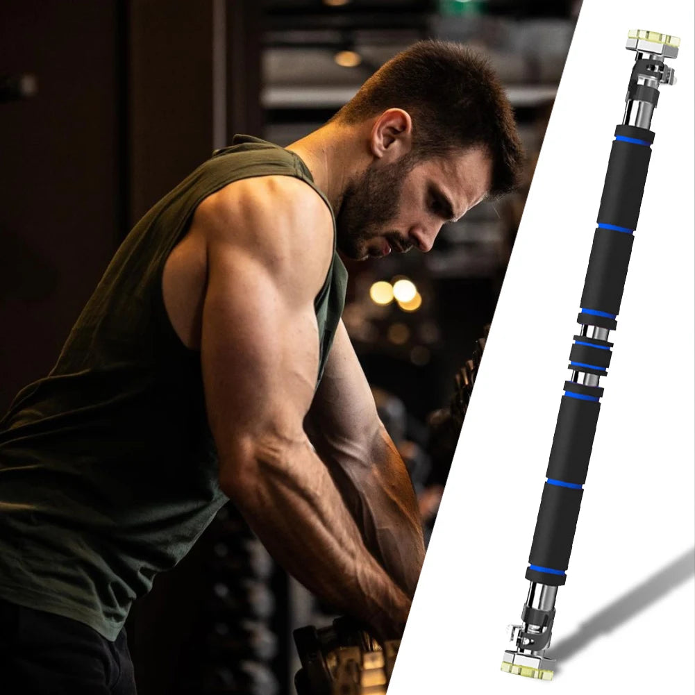 Door Pull Up Bar Doorway Chin Up Bar from 65-85cm (25.1in-33.1in) Strength Training Pull-Up Bars No Screw Workout Equipment