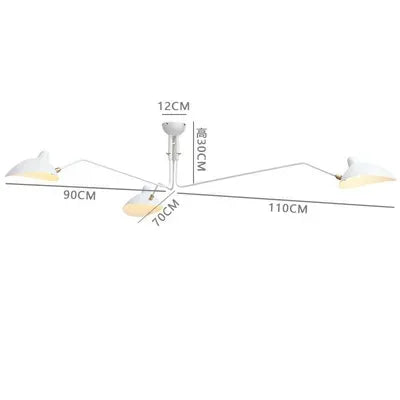 Modern Creative Spider Grabbing Pendant Light Personalized and Simple Living Room LED Ceiling Lamp Bedroom and Study Light