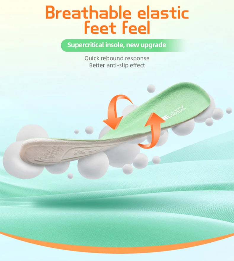 ONEMIX YUE SHUANG Running Shoes for Men Air Cushion Athletic Couple Trainers Sport Runner Shoes Outdoor Women Walking Sneakers