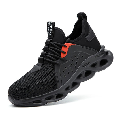 Men Safety Footwear Indestructible Shoes Sneakers Steel Toe Protective Boots Anti-smash Anti-puncture Work Safety Anti-slip Shoe