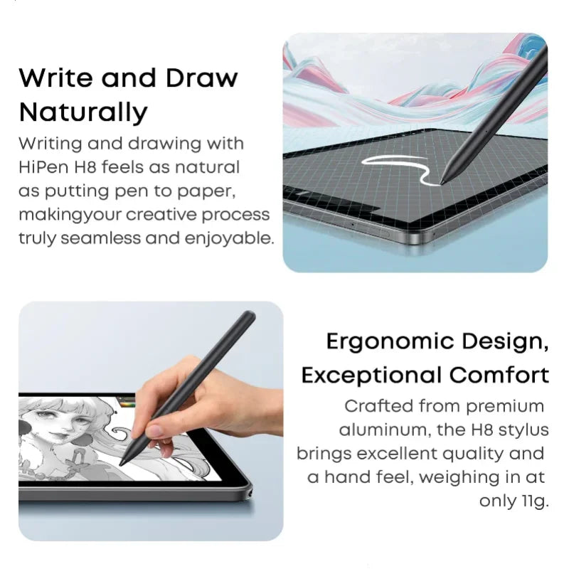 CHUWI H8 Stylus Pen for Touch Screens, Universal Active Stylus Pen for Hipad XPro, Hipad Max, UBook X, FreeBook, MiniBook X, iOS