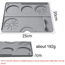 Home Coffee Machine Table Mat Anti-slip Silicone Coffee Mat Tamper Holder Station Cup Drainer Barista Coffee Accessories