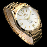 Orient Double Lion Classic Watch Series Men's Watch Stainless Steel Band Luxury Multi-Function Automatic Mechanical Tourbillon