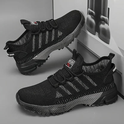 New 2025 Men Running Shoes Breathable Outdoor Sports Shoes Lightweight Sneakers for Men Comfortable Athletic Training Footwear