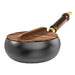 24cm with wood lid