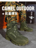 High Top Waterproof Hiking Shoes Tactical Sport Men's Shoes Male Outdoor Mountain Climbing Shoes Hunting Boots Men Outdoor Boots