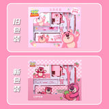Disney Stationery Set Gift Box Mickey Minne SpiderMan Lotso Frozen Primary student School Supplies Boys girls Children's Gift