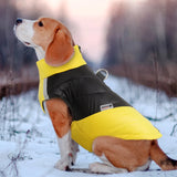 Padded Winter Warm Dog Clothes Waterproof Pet Vest Zipper Jacket For Small Medium Large Dogs Pug Chihuahua French Bulldog Coat
