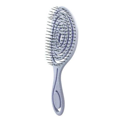 Peine de masaje elástico, peine para cabello enredado, cepillo desenredante, cepillos para cabello rizado húmedo, peine de barbero, herramientas de peluquería
