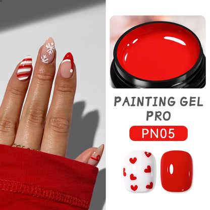 BORN PRETTY 5 IN 1 Clear Water Ripple Gel Polish 5ml No-wipe Top Coat Reinforcement Adhesive Nail-Shape Wave Gel Nail Polish