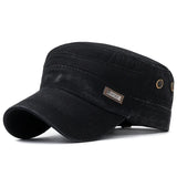 Military Cadet Flat Cap Fashion Clothes Adjustable Snapback Hat Unisex New Fashion Classics Outdoor Casual Sport Baseball Cap