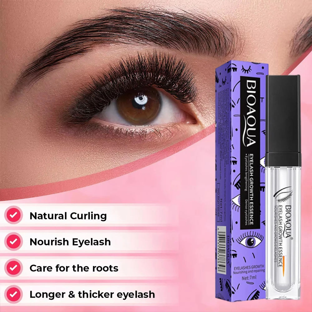 Fast Eyelash Growth Serum Natural Eyelash Eyebrow Enhancer Longer Fuller Thicker Lashes Nourish Treatment Eye Beauty Care Makeup