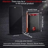 RFID Credit Card Holder Men Wallets Money Clip Luxury Slim Thin Mini Wallet Male Small Short Purse Minimalist Billfold Wallet