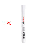 1/3/5 Pcs White Marker Pens 2.0mm Oily Waterproof White Gel Pen DIY Graffiti Sketching Markers Stationery Writing School Supplies