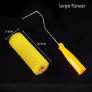 4/8inch Wall Paint Roller Brush Portable Sponge Painting Roller with Handle Roller Brush Paint Portable for Wall Painting Tool