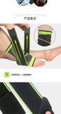Ankle Protector Sports Gym Accessories Men Women Sports Wrap Compression Basketball Ankle Support Running Knitted Ankle Brace
