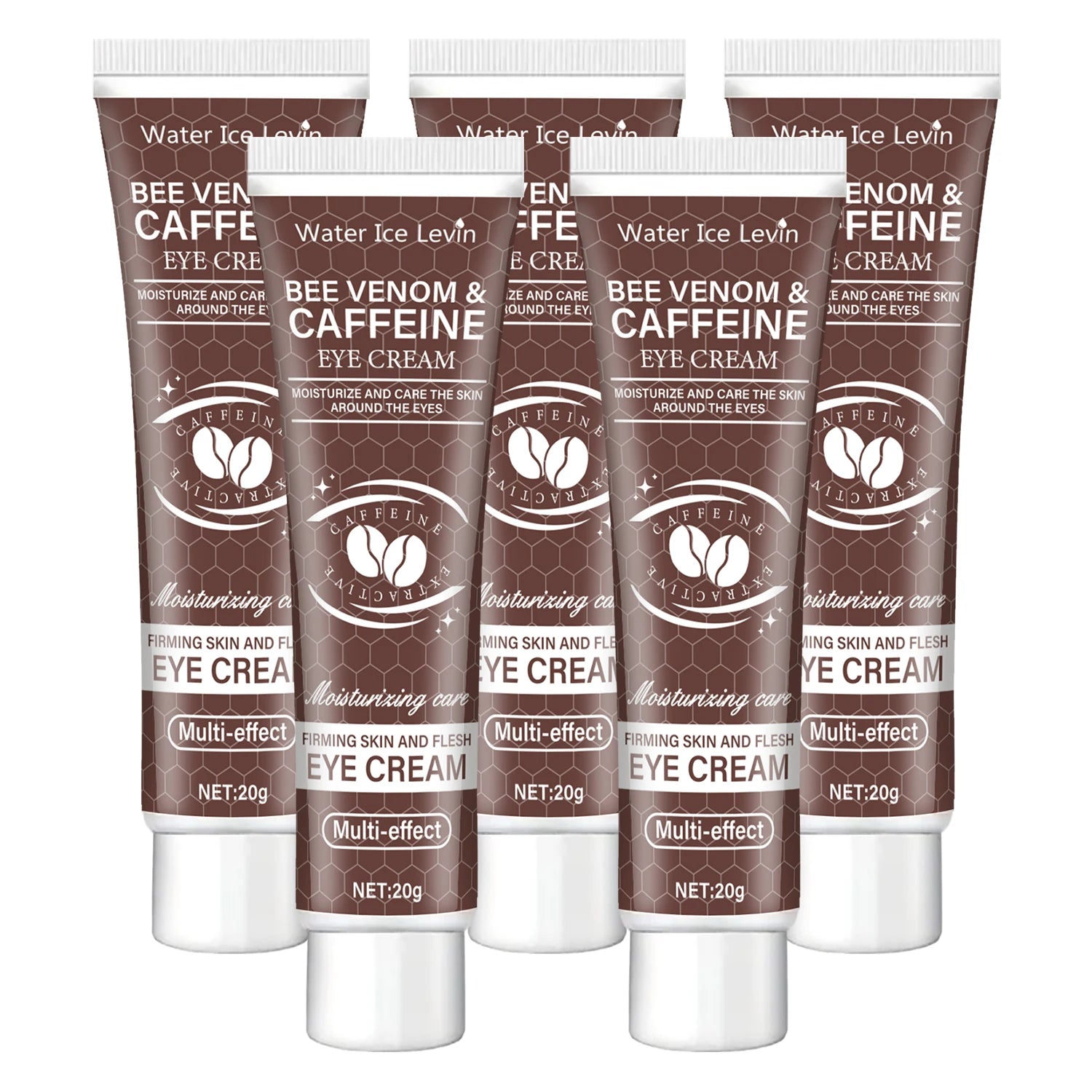 Creme para a área dos olhos com cafeína natural, potente ação hidratante e firmadora (20g), indicado para bolsas e olheiras. Após o uso, promove um efeito lifting na região dos olhos, reduzindo rugas e sinais de envelhe