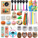 1 piece DIY Montessori Busy Board for Children's Handmade Early Education Toys Life Skills Training DIY Wooden Business Board