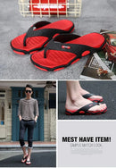 Men's Summer 2025 Trendy Flip Flops Beachwear Slippers Anti-slip Deodorant Casual Shoes Plastic Slip-On Sandals for Adults
