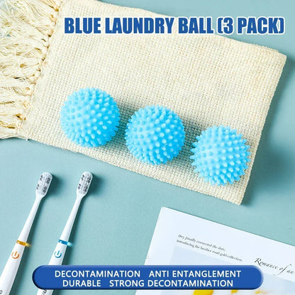 1/3PCS Magic Laundry Balls Reusable PVC Solid Cleaning Ball Household Cleaning Washing Machine Accessories Clothes Softener
