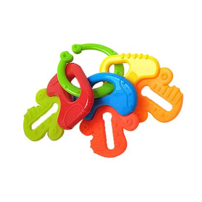 Baby Toys 0 6 Months Rattle Teether Development Games Sensory Toys Soft Silicone Teether Chewable For Newborns Babies 12 Months