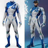 Mr Fantastic Cosplay Costume Fantastic Four Rivals Superhero Suit Halloween Bodysuit Zentai Catsuits
